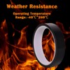 FIEWSZIHU High Temperature Adhesive Tape 4 Rolls Heat Resistant PTFE