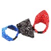 Dog Collar, 3 Pack Dog Bandana &Adjustable Buckle