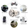 16mm Stainless Steel LED Latching Push Button Switch Waterproof On/Off