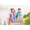 Quut Children's Cherry Bath Poncho - 60 x 60 cm