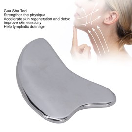Terahertz Stone Gua Sha Scraping Tool, Gua Sha Massage Tool, Gua Sha Face Scraper, Men Women Portable Facial Beauty Lymphatic Drainage Massager for Slimmer Face Contouring