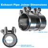 BITS4REASONS E-TECH EC003 NEW MODEL HEAVY DUTY ADJUSTABLE EXHAUST PIPE