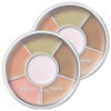 About Tone Designing Multi Palette 6.5g, 2 pieces, 01 Basic / 어바웃톤 디자이닝 멀티 팔레트 6.5g, 2개, 01 베이직