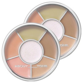 About Tone Designing Multi Palette 6.5g, 2 pieces, 01 Basic / 어바웃톤 디자이닝 멀티 팔레트 6.5g, 2개, 01 베이직
