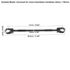 X AUTOHAUX 22mm Aluminum Alloy Motorcycle Balance Bar Crossbar Handlebar
