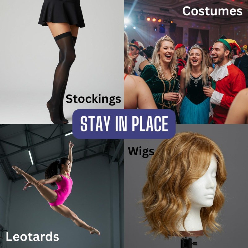 Mojo Compression Socks - It Stays Roll On Body Adhesive,