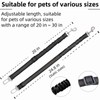 Aerkersun Dog Seat Belt for Car - Adjustable Dog Car