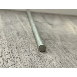 Jantz 752 18% Nickel Silver 1/4" Diameter x 11”+ turning stock Milling GERMAN SILVER