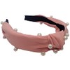 Topkids Accessories Satin Pearl-Style Knot Alice Bands Adult Women, Hair