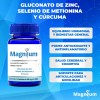 Suplemento Nutricional Magnium con Selenio, Cúrcuma y Zinc en Tabletas