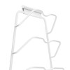 Pot Lid Organizer 30kg Load 3 Lid Capacity S Shaped