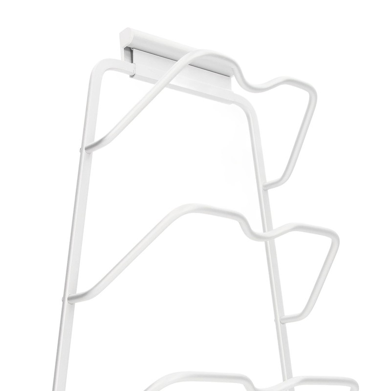Pot Lid Organizer 30kg Load 3 Lid Capacity S Shaped