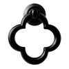 TKWINKT 6 Pack Black Cabinet Knobs Zinc Alloy Drawers Knobs