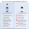 Dr. Jacob's Vitamin K2 Öl Tropfen 20 ml (vegan, K2