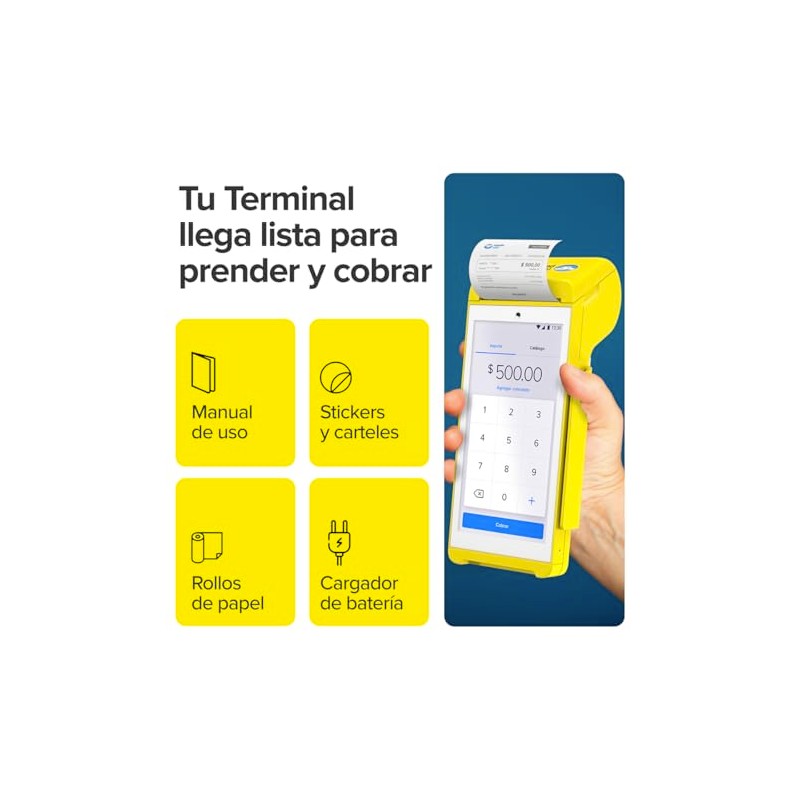 MERCADO PAGO POINT Smart 2, Terminal para Tarjetas con Internet