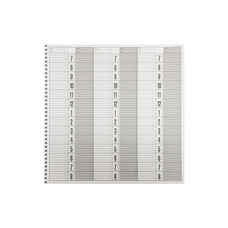 MARIANNA Salon 6 Columns Appointment Book BK-08801