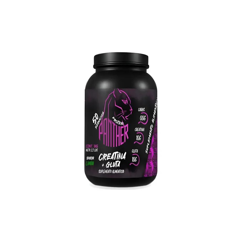 Creatina Glutamina Panther Protein 1kg Varios Sabores
