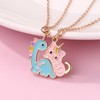 BFF Magnetic Necklace, Friendship Dinosaur Cat Pendant Necklaces, Best Friends