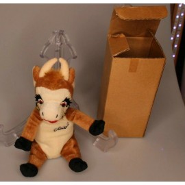 Borden Elsie the Cow Plush Beanie Bean Bag 7" Sitting Dairy Farmers