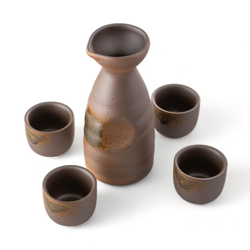 Urban Tokyo Japanese Sake 5 Piece Set Include 1 Sake