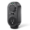 Gulfmew Adjustable Thermostat, Plug in Heating and Cooling Thermostat Controlled