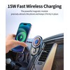 Masergogo Wireless Charging car Phone Holder for Nissan Armada 2017-2020