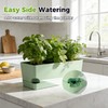 4 Pack Self Watering Pots for Indoor Plants 17 Inches