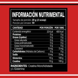 Aminoacidos Creatina/glutamina World Pre Entreno 50servicios