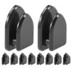 TOPPERFUN 30 Pcs Car Hooks Stick on Mini Adhesive Hooks