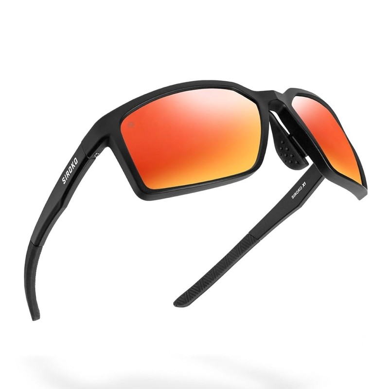 SIROKO - X1 Lanzarote Sports Glasses - Black/Bright Orange