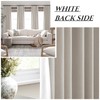 QJmydeco Black Out 96 Inch Long Boho Curtains 2 Panel