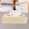 shenruifa Tissue Box Innovative Rectangular Stainless Steel Napkin Paper Holder