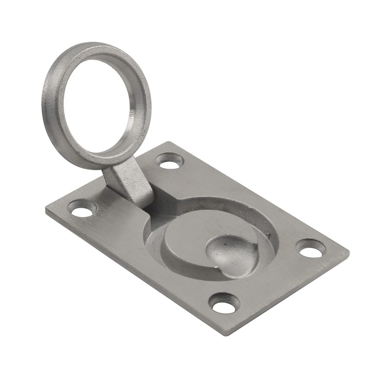Zerniple 304 Stainless Steel Flush Ring Pull Handle Hidden Handle