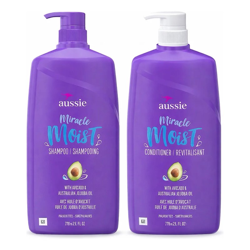 Aussie Miracle Duo Shampoo Y Acondicionador Aguacate 778ml