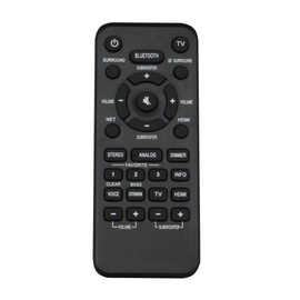 AULCMEET VAH0130 Replaced Remote Control Compatible with Yamaha MusicCast BAR 400 YAS-408 ATS-4080