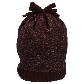 Sterntaler Girls Knitted Hat Glitter Effect Hat, pink