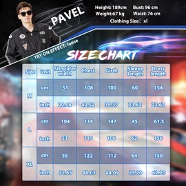 Joellfuner Men's Racing Driver Costume, Racing Driver Jumpsuit, Jumpsuit for Adults, Racer Jumpsuit, Racing Car Driver Costume with Gloves, Checked Flag, Sunglasses for Carnival (Black, XL)