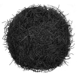 500 g Raffia Filling Material Gift Hamper Shred Shred Paper Gift Filling for Party Hamper Filling and Gift Packaging for Gift Box Decorations (Black)