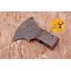 M Damascus CUSTOM MADE FORGED DAMASCUS STEEL AXE HEAD HATCHET