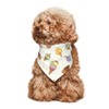 vercosee Ice Cream Summary Dog Bandanas,Adorable Pet Triangle Bib Scarf