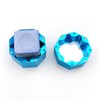 Cue Chalk Box Holder Aluminium Alloy Octagonal Universal Billiard Chalk