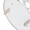 Flat Button Switch, 5-Piece Stainless Steel Push Button Switch, Waterproof