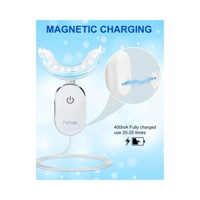 MySmile 2Pack Pro Teeth Whitening Kit with 28-LED Light Tray