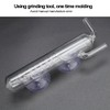 High Transparent Crystal Glass Aquarium Bubble Counter Screw Fish Tank