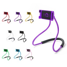 (Smartphone Neck Mount Type A - Random Color) / (스마트폰 목 거치대 A타입-색상임의)
