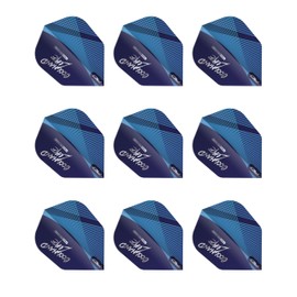 RED DRAGON Professional Player Luke Humphries Coolhand Hardcore Shape No. 6 Extra Thick - 100 Micron - Dart Flights 3 Sets Per Pack (9 Dart Flights in total)