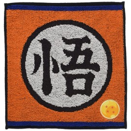 Marushin Mini Towel, Hand Towel, Dragon Ball Z Hand Towel, Handkerchief, Characters, Cotton, Antibacterial, Odor Resistant, Present, Gift, Birthday, Icon, Goku Style 4005000000