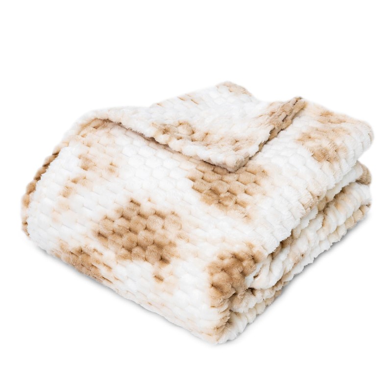 Home Thick Flannel Fleece Queen Bed Blanket,3D Clouds Imitation Turtle