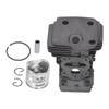 Cylinder Piston Ring Circlip Kit 44mm Replacement for Husqvarna 445
