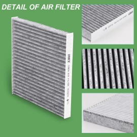 VEHITO Cabin Air Filter for Lexus Es250/300H/350 Rx350/450H CF12157 (3PCS)